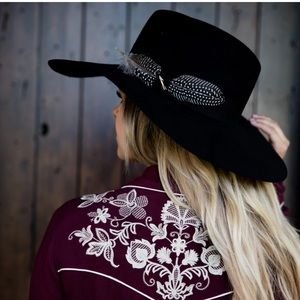 Stetson Felt Wide Brim Floppy Hat - Rapture